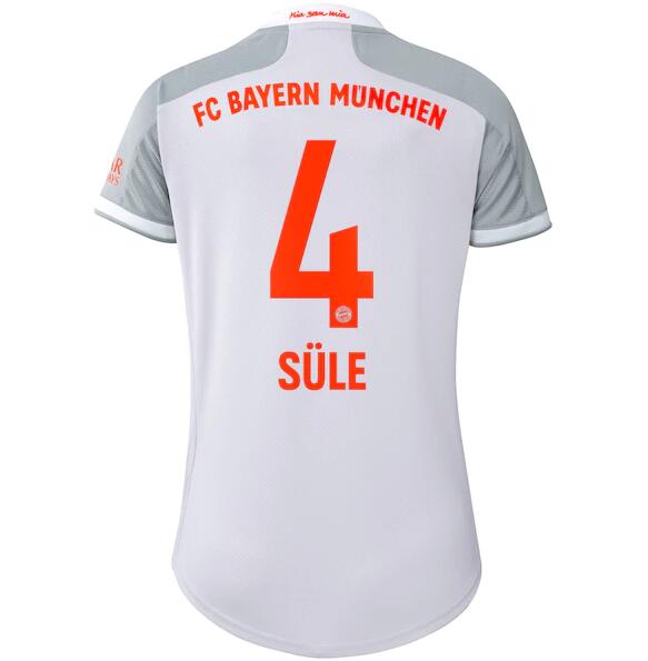 Bayern Munich Women Away Kit Soccer Jersey Süle 4 2020/21